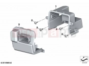 Splash guard battery | Splash guard battery - BMW Motorrad C 400 GT (0C06, 0C16) 2019