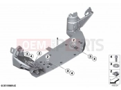 Footboard support | Footboard support - BMW Motorrad C 400 GT (0C06, 0C16) 2018