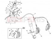 DUCATI Superbike 916 SPS FRONT BRAKE SYSTEM » BRAKING SYSTEM