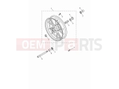 TRIUMPH Speed Triple 1200 RR Front wheel