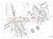 DUCATI Scrambler Classic COMPLETE HALF-CRANKCASES PAIR