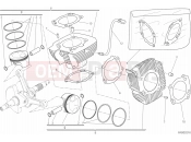 DUCATI 2017 Scrambler Desert Sled CYLINDERS - PISTONS