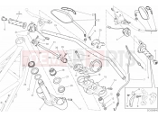 DUCATI 2017 Scrambler Desert Sled HANDLEBAR AND CONTROLS