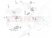Selectors - Switches - Buttons - Piaggio MP3 310 HPE / HPE Sport E5+ (EU) 2024