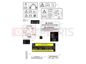 TRIUMPH TROPHY 1215 SE Warning Labels