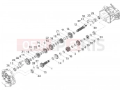 Gear box - Gear assembly - Motoguzzi V7 Stone E5+ (EU) 2025