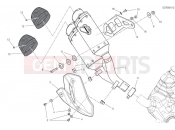 DUCATI Monster SP Exhaust silencer