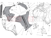 DUCATI Desert X Side fairings