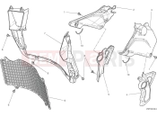DUCATI Desert X Radiator fairing