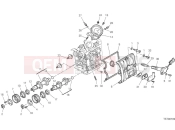 DUCATI Desert X Horizontal head timing system
