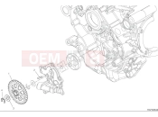 DUCATI Desert X Discovery Oil pump