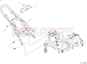 DUCATI Desert X Discovery Rear subframe