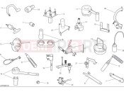DUCATI Desert X Discovery Workshop service tools - engine