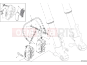 DUCATI Desert X Discovery Front brake system