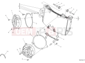 DUCATI Desert X Discovery Water cooler