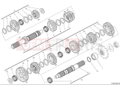 DUCATI Desert X Discovery Gear box