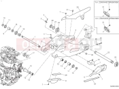 DUCATI Desert X Discovery Rear swingarm