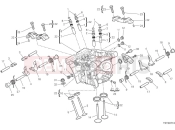 DUCATI Desert X Discovery Vertical cylinder head