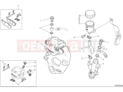 Rear brake system - Ducati Desert X Rally 2025