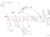 Front mudguard - Ducati Desert X Rally 2025