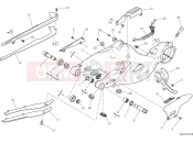DUCATI Diavel for Bentley Rear swingarm