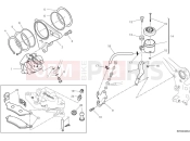 DUCATI Diavel for Bentley Rear brake system