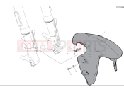 DUCATI Panigale V2 Front mudguard