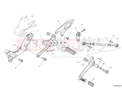 DUCATI Panigale V2 Left footrest