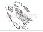 DUCATI Panigale V2 Rear fairings