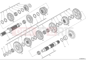 DUCATI 2025 Panigale V2 S Gear box