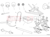 DUCATI 2025 Panigale V2 Superquadro Final Edition Workshop service tools - frame