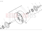 DUCATI Panigale V4 Rear wheel