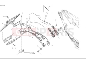 DUCATI Panigale V4 Plate holder