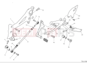 DUCATI Panigale V4 S Left footrest