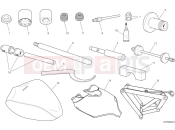DUCATI Panigale V4 S Workshop service tools - frame