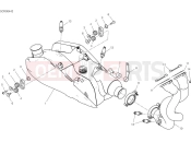 DUCATI Panigale V4 S Exhaust system - front