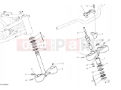 DUCATI 2025 Hypermotard 950 Steering assembly