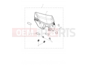 TRIUMPH Speed Triple RS Flyscreen Visor Kit