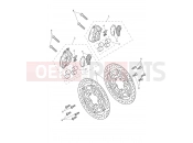 TRIUMPH Speed Triple 1200 RS Front Brake Caliper & Discs