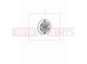 TRIUMPH Scrambler 1200 XC ACG badge, ribbed