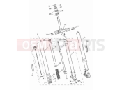 TRIUMPH Scrambler 1200 XC Front forks