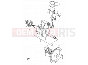 SUZUKI CP50CHF M (1991) 4 - CRANKSHAFT