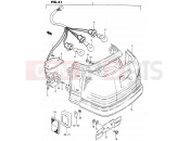 SUZUKI CS125 D (1983) 31 - REAR COMBINATION LAMP (E02, E04, E17, E39)