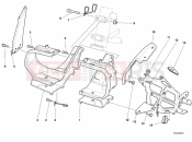 DUCATI Sporttouring ST2 BRACKET, HEADLIGHT