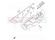 32 - FRAME COVER (MODEL X) - Suzuki DF125E X (1999)
