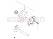 6 - STARTER CLUTCH - Suzuki DF200E X (1999)