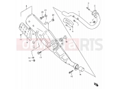 11 - MUFFLER - Suzuki DF200E X (1999)