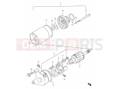 17A - STARTING MOTOR - Suzuki DF200E X (1999)