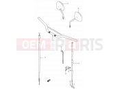 36A - HANDLE BAR (E06) - Suzuki DF200E X (1999)