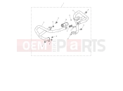 TRIUMPH Tiger 900 GT lower engine bar kit